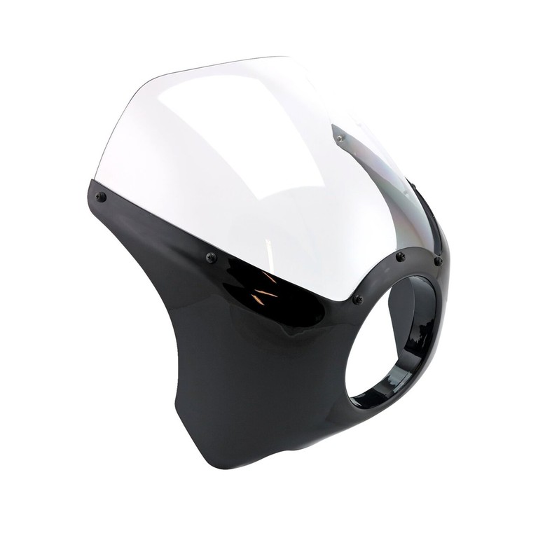 MCS Cafe racer style mini fairing. Black