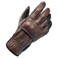 Biltwell Biltwell Borrego gloves chocolate/black CE appr.