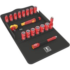Wera Wera Zyklop VDE 3/8″ drive ratchet set 17 pcs. Metric