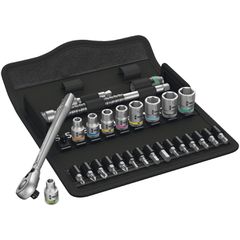 Wera Wera Zyklop ratchet switch kit 28 pcs. 1/4″ drive – Metric