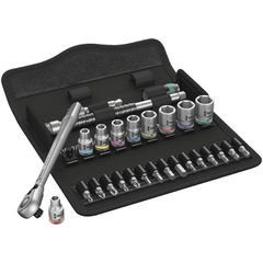 Wera Wera Zyklop ratchet switch kit 28 pcs. 1/4″ drive – US Sizes
