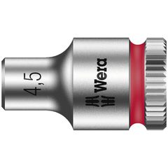 Wera Wera Zyklop 1/4″ socket – Metric 4.5