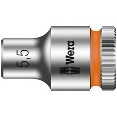 Wera Wera Zyklop 1/4″ socket – Metric 5.5