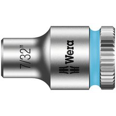 Wera Wera Zyklop 1/4″ socket – US sizes 7/32″
