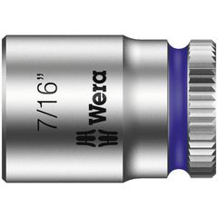 Wera Wera Zyklop 1/4″ socket – US sizes 7/16″