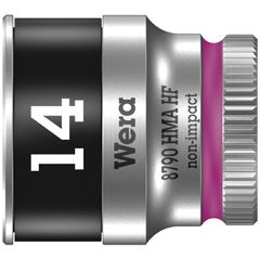 Wera Wera Zyklop 1/4″ socket with holding function – Metric 14.0