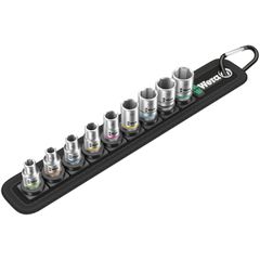 Wera Wera socket belt with 1/4″ drive hex sockets – Metric