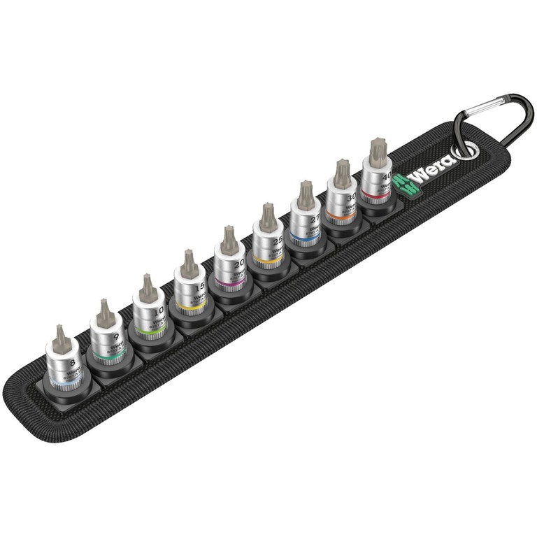 Wera Wera socket belt with 1/4″ drive Torx® socket bits