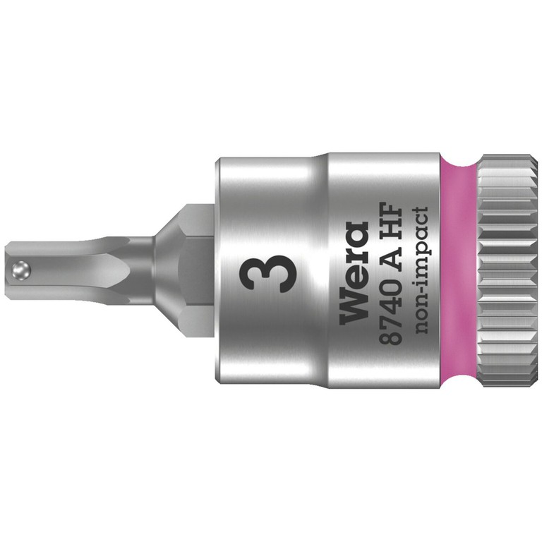 Wera Wera Zyklop 1/4″ Hex socket bit w/ holding function – Metric