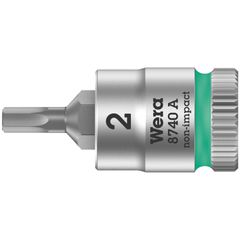 Wera Wera Zyklop 1/4″ Hex socket bit – Metric