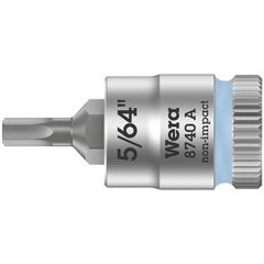 Wera Wera Zyklop 1/4″ Hex socket bit – US sizes