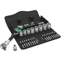 Wera Wera Zyklop ratchet kit 29 pcs. 3/8″ drive Metric sizes