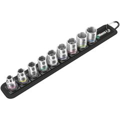Wera Wera socket belt with 3/8″ drive hex sockets – Metric