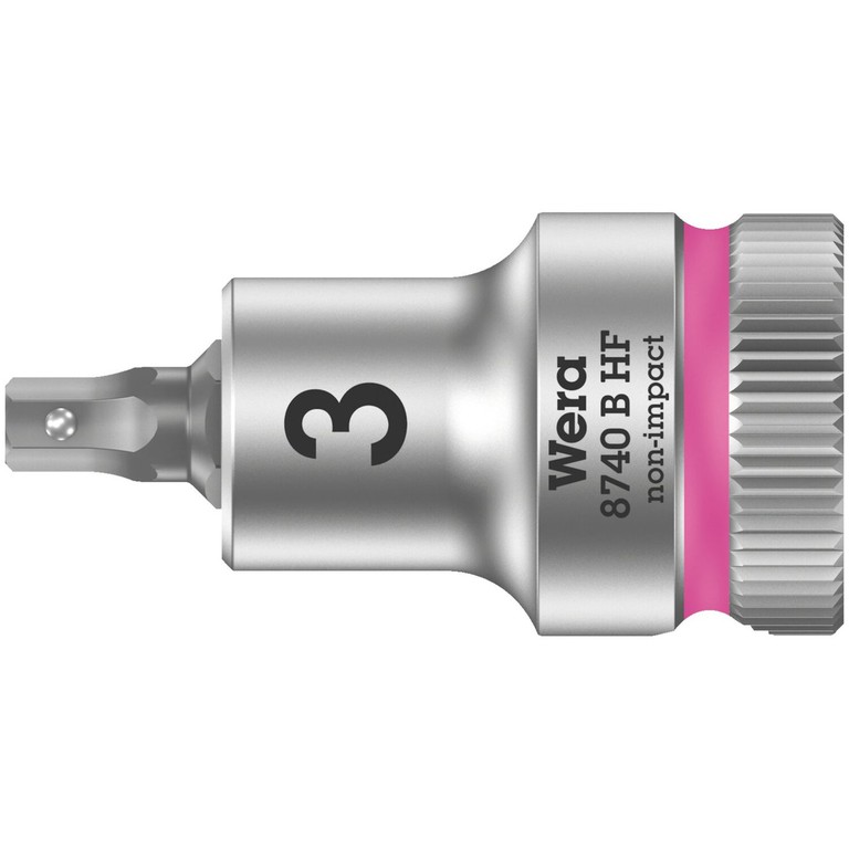 Wera Wera Zyklop 3/8″ Hex socket bit with holding function Metric