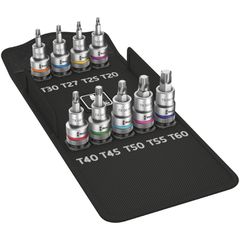 Wera Wera Zyklop 1/2″ drive Torx socket bit set holding function