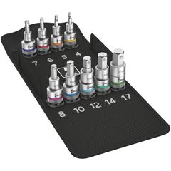 Wera Wera Zyklop 1/2″ drive Hex socket bit set – Metric