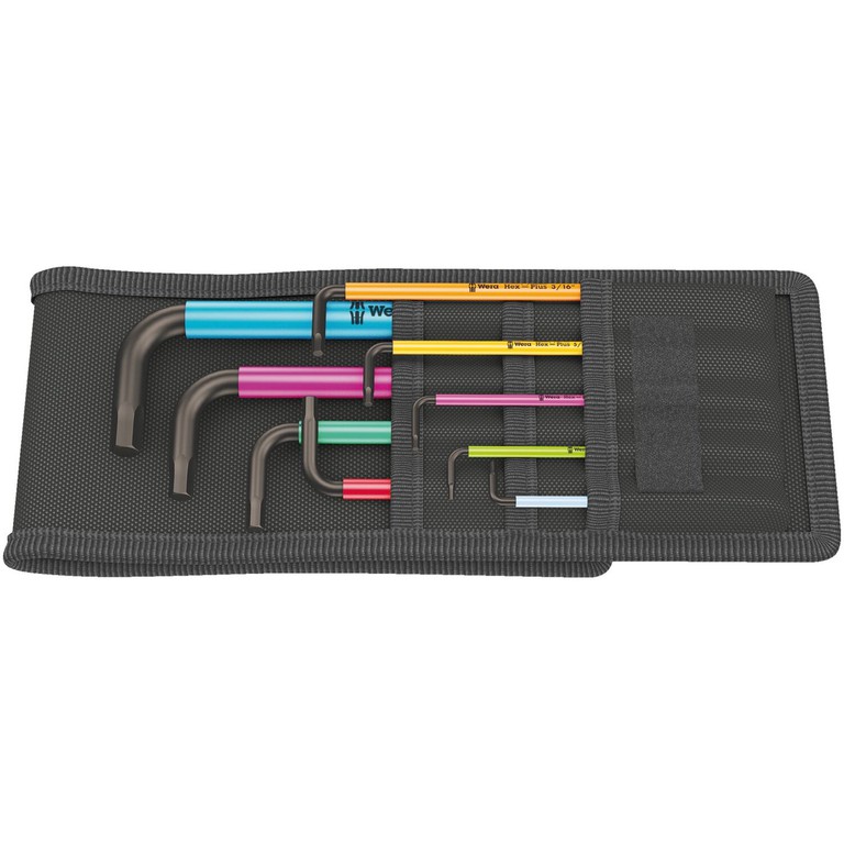 Wera Wera hex key set multicolor – US sizes