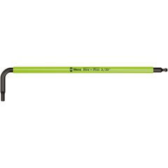 Wera Wera hex key multicolor bright green – US sizes 3/32″