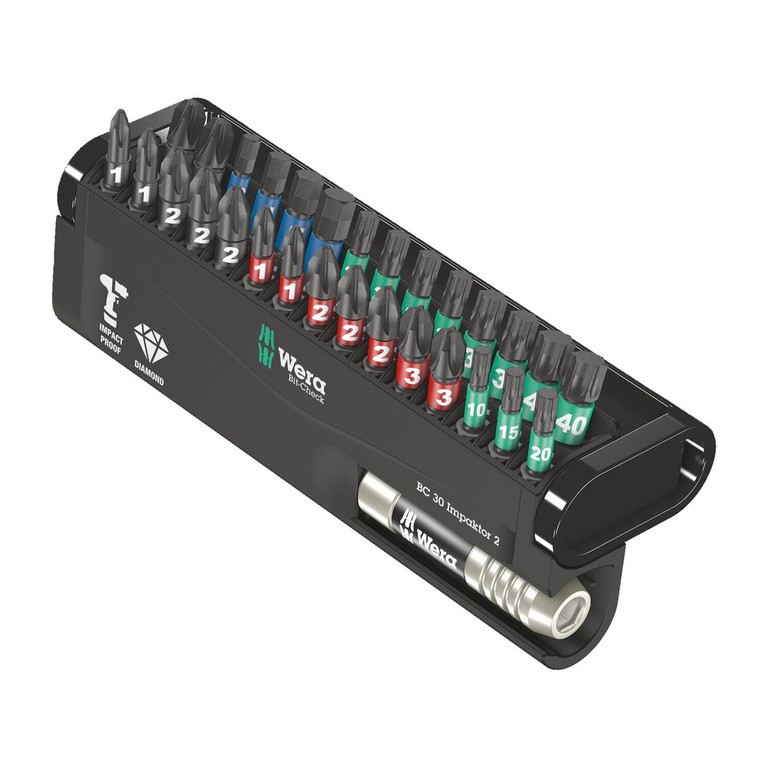 Wera Wera bit-check 30 pcs. kit Impaktor 2