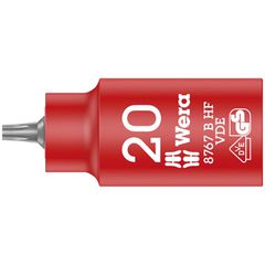 Wera Wera HF Torx bit socket, insulated, size TX20