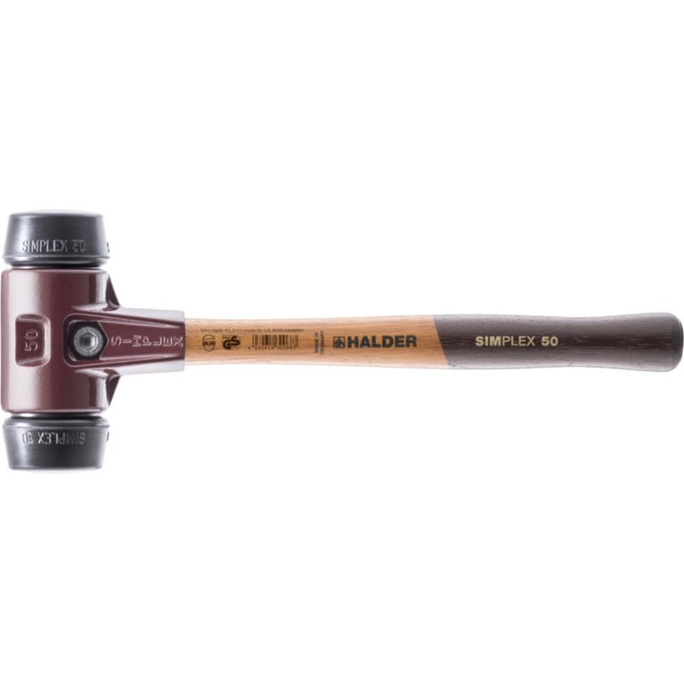 Halder Halder mallet Simplex soft face rubber 300mm long