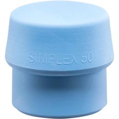 Halder Halder insert for Simplex mallet 40mm Blue TPE – soft