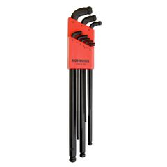 Bondhus Bondhus, Stubby allen head / ball-end wrench set, Metric