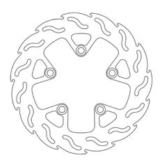 Moto-Master Moto-Master Flame series brake rotor