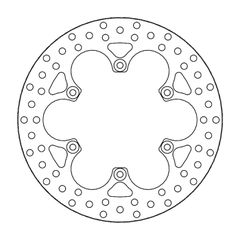 Moto-Master Moto-Master Halo series fixed brake rotor