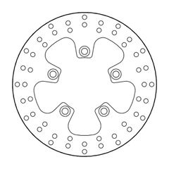 Moto-Master Moto-Master Halo series brake rotor