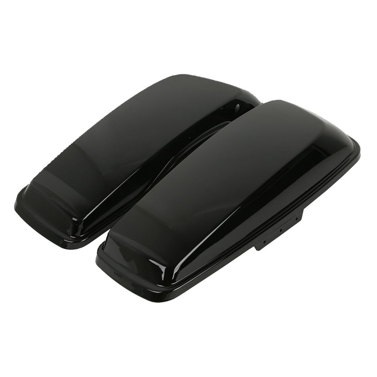 MCS Saddlebag lid set. Black