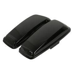 MCS Saddlebag lid set. Black