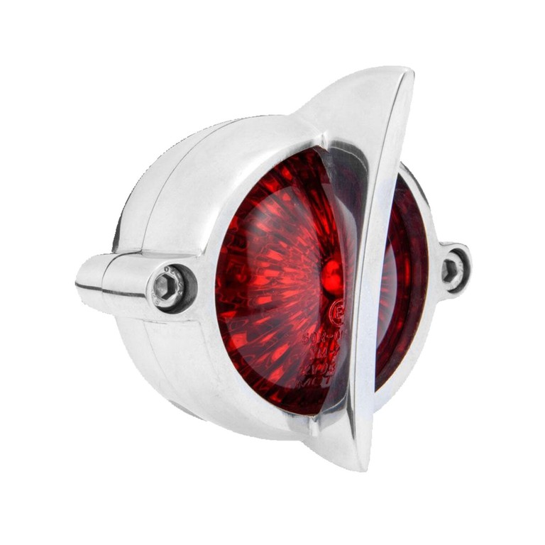 Motone Motone, Cuda taillight. Polished, no bracket. ECE