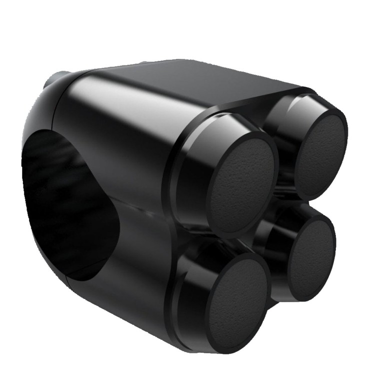 Motone Motone, micro switch with 4 buttons. Black
