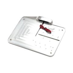 CPV CPV, license plate holder only w/LED PlateLight EU. Polished