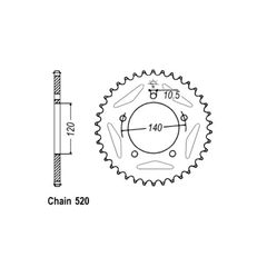 JT Sprockets JT rear sprocket 1793.43