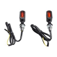 MCS Fastline, LED 3-1 taillight/turn signals. Black/amber lens