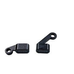 MCS Fastline, below bar LED turn signal set. Black, smoke lens