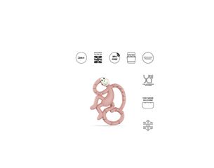 Μασητικό Mini Monkey Teether Dusty Pink Matchstick Monkey-thumb-2
