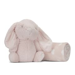 Κουβέρτα Αγκαλιάς Με Λούτρινο Παιχνίδι Bunny Lorelli