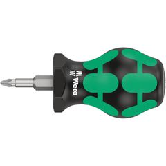 Wera Wera Stubby screwdriver series 355 PZ1 for Pozidriv screws