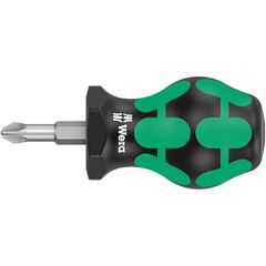 Wera Wera Stubby screwdriver series 355 PZ2 for Pozidriv screws