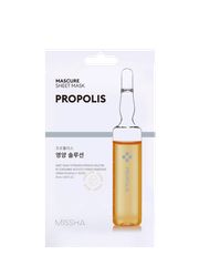 MISSHA Mascure Nutrition Propolis Sheet Mask - Μάσκα Εντατικής Θρέψης & Ανάπλασης με Πρόπολη 28ml