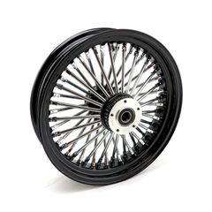 MCS MCS radial 48 fat spoke front wheel 3.50 x 16 DF black
