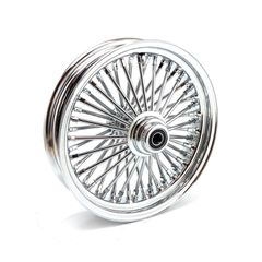 MCS MCS radial 48 fat spoke front wheel 3.50 x 16 SF chrome