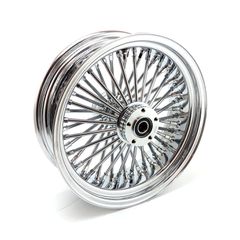 MCS MCS radial 48 fat spoke rear wheel 5.50 x 16 chrome