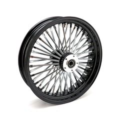 MCS MCS radial 48 fat spoke rear wheel 4.25 x 18 black