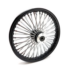 MCS MCS radial 48 fat spoke front wheel 2.15 x 19 DF black