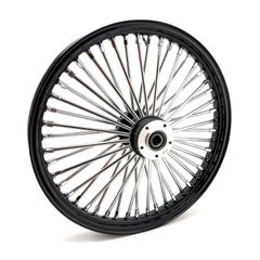 MCS MCS radial 48 fat spoke front wheel 2.15 x 21 DF black