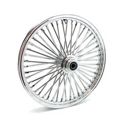 MCS MCS radial 48 fat spoke front wheel 2.15 x 21 SF chrome